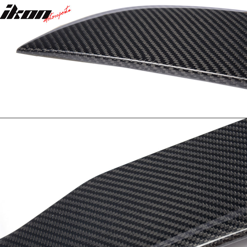 2014-2020 Benz W222 S Class JC Style Rear Roof Spoiler Carbon Fiber