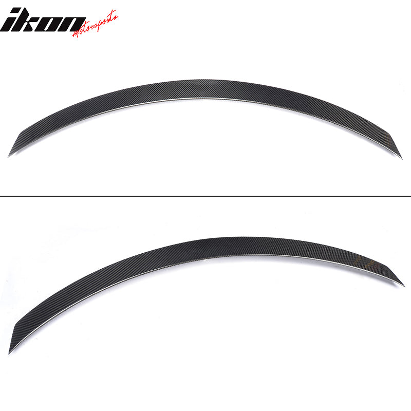 2015-2021 Benz W205 C Class ML Style Rear Trunk Spoiler Carbon Fiber