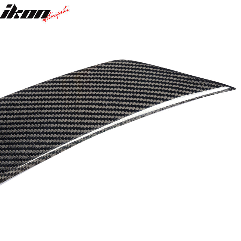 2015-2021 Benz W205 C Class ML Style Rear Trunk Spoiler Carbon Fiber