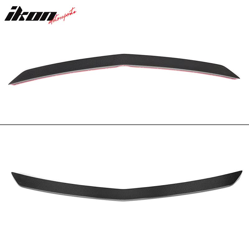 2010-2016 Benz E Class W212 V Style Rear Trunk Spoiler Carbon Fiber