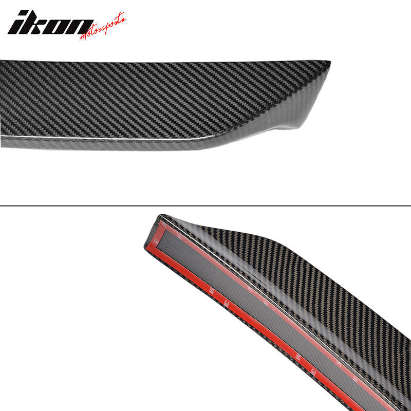 2010-2016 Benz E Class W212 V Style Rear Trunk Spoiler Carbon Fiber