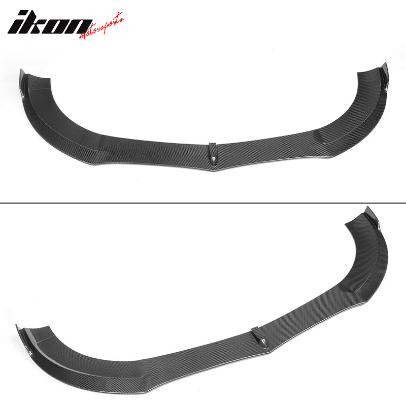 2015-2018 Benz CLS Class W218 JC Style Front Bumper Lip Carbon Fiber