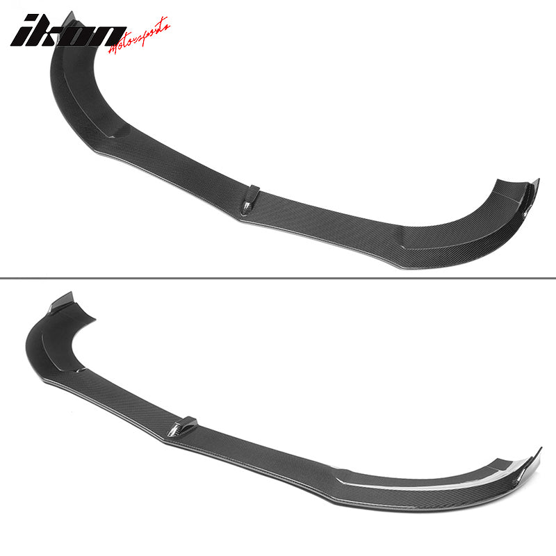 2015-2018 Benz CLS Class W218 JC Style Front Bumper Lip Carbon Fiber