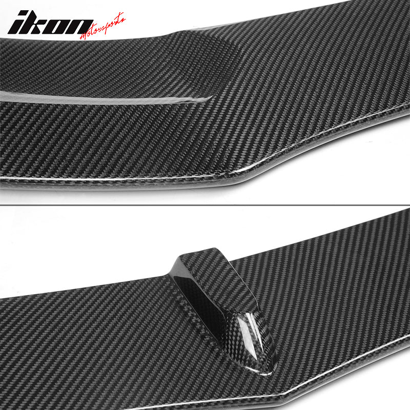 2015-2018 Benz CLS Class W218 JC Style Front Bumper Lip Carbon Fiber