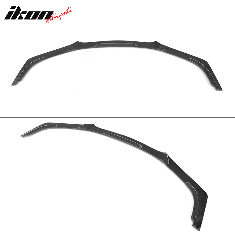 2016-2018 Honda Civic Coupe JC Style Front Bumper Lip Carbon Fiber