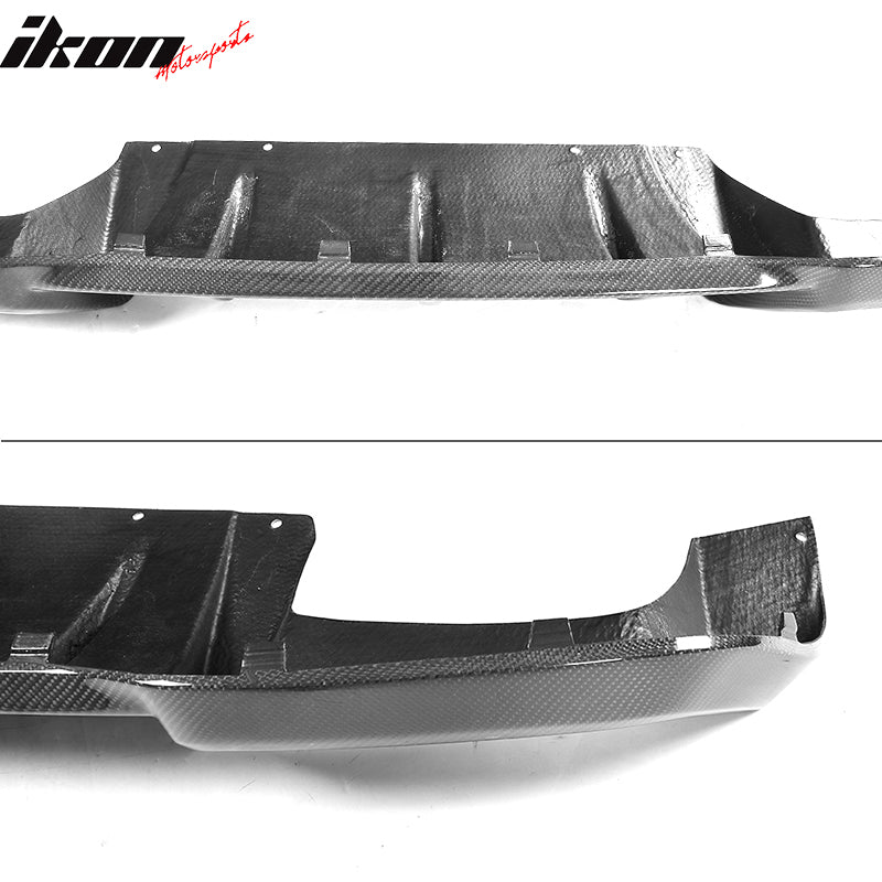2016-2019 BMW F87 M2 MP Style Rear Bumper Lip Diffuser Carbon Fiber