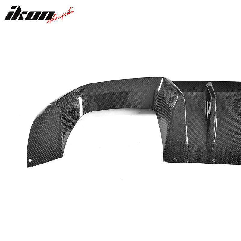 2016-2019 BMW F87 M2 MP Style Rear Bumper Lip Diffuser Carbon Fiber