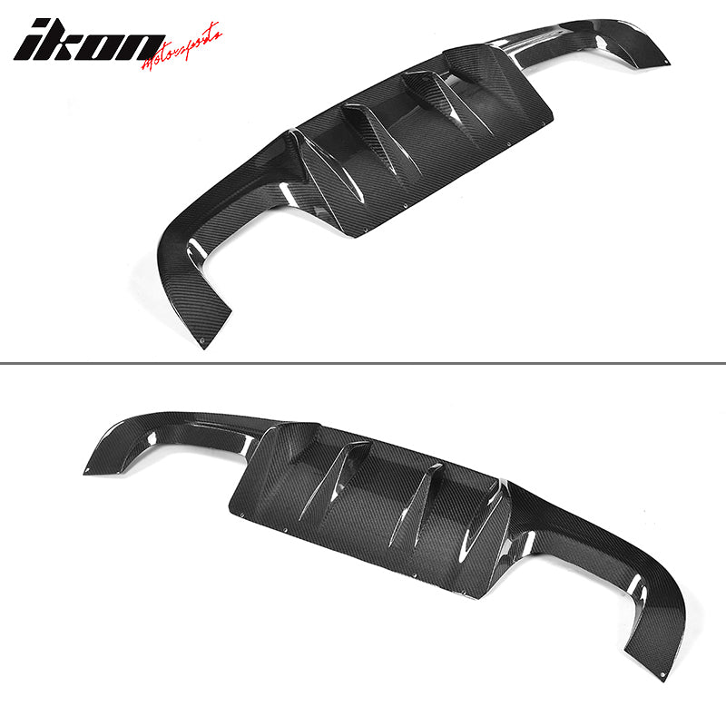 2016-2019 BMW F87 M2 AP Style Rear Bumper Lip Diffuser Carbon Fiber