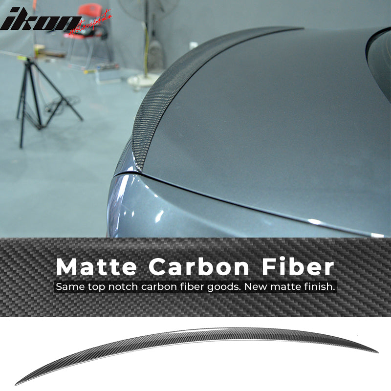 2014-2021 BMW F87 M2 F22 V Style Rear Trunk Spoiler Wing Carbon Fiber
