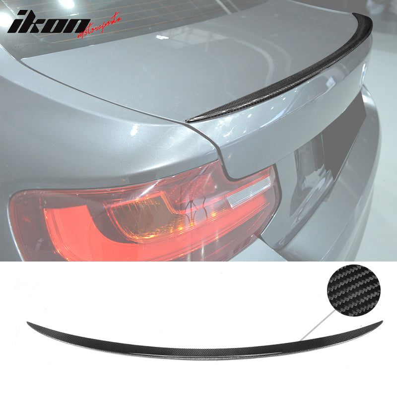 2014-2021 BMW F87 M2 F22 V Style Rear Trunk Spoiler Wing Carbon Fiber