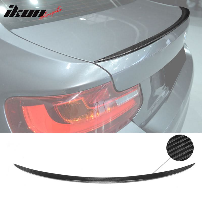 2014-2021 BMW F87 M2 F22 V Style Rear Trunk Spoiler Wing Carbon Fiber