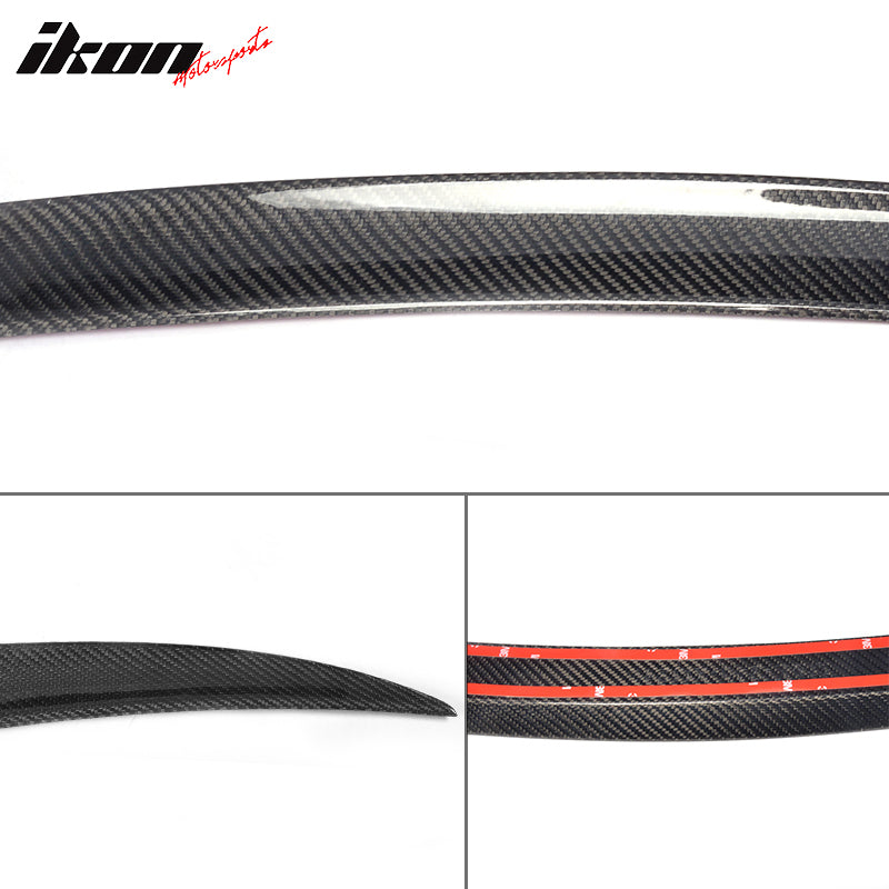 2014-2021 BMW F87 M2 F22 V Style Rear Trunk Spoiler Wing Carbon Fiber