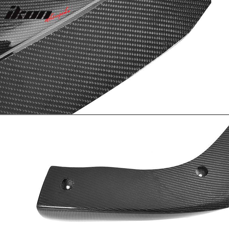 2006-2009 Benz W211 E63 AMG XY Style Front Bumper Lip Kit Carbon Fiber