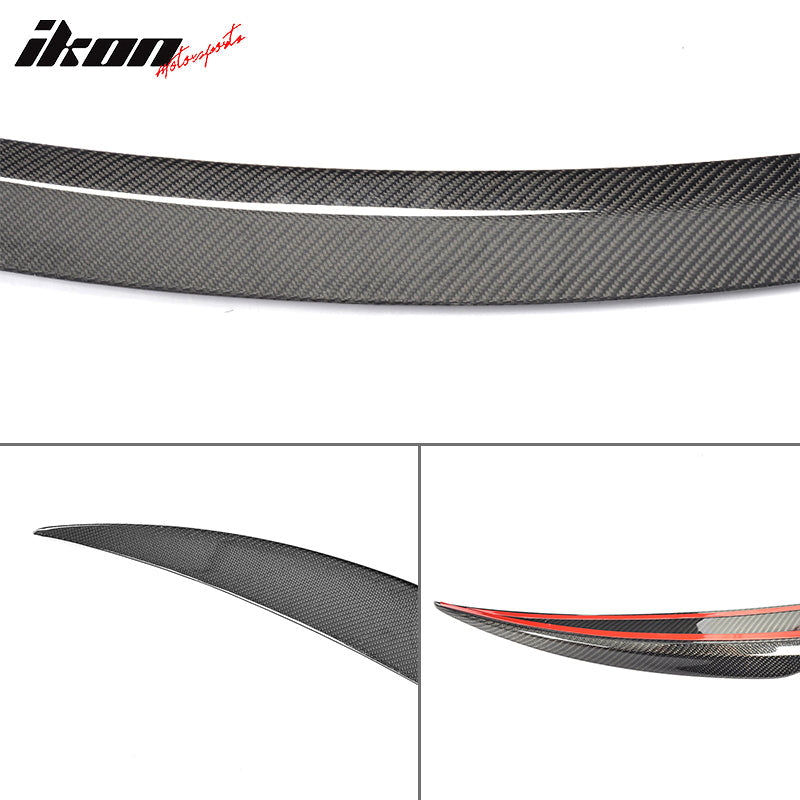 2015-2018 Alfa Romeo Giulia OE Style Rear Trunk Spoiler Carbon Fiber
