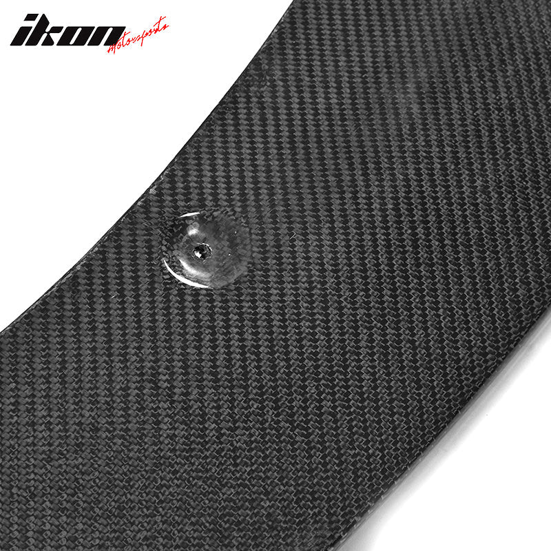 2017-2019 Audi A4 S4 B9 Sedan JC Style Front Bumper Lip Carbon Fiber