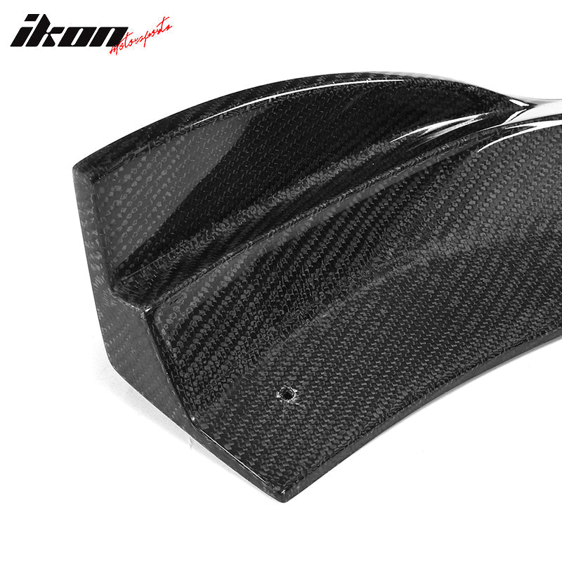 2017-2019 Audi A4 S4 B9 Sedan JC Style Front Bumper Lip Carbon Fiber