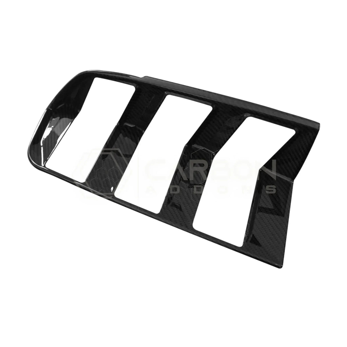 Real Carbon Fiber Taillight Trim Covers for 2024+ Ford Mustang