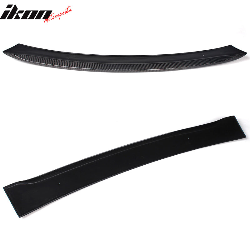 2010-2016 Mercedes Benz W212 E Class AMG Style Rear Roof Spoiler Carbo