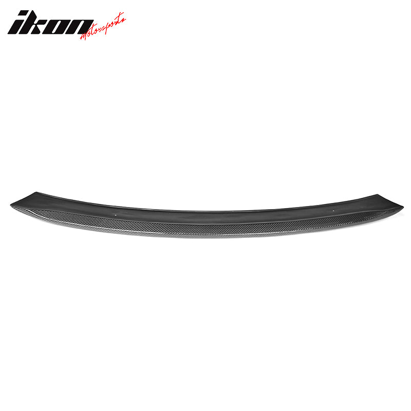 2010-2016 Mercedes Benz W212 E Class AMG Style Rear Roof Spoiler Carbo