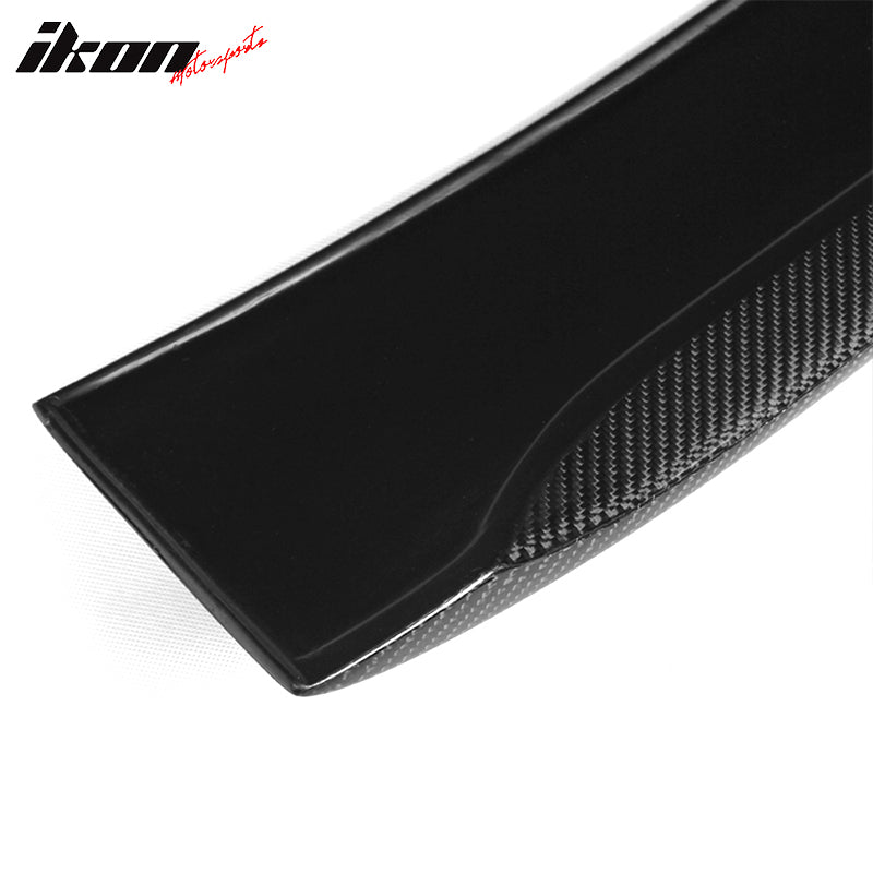 2010-2016 Mercedes Benz W212 E Class AMG Style Rear Roof Spoiler Carbo