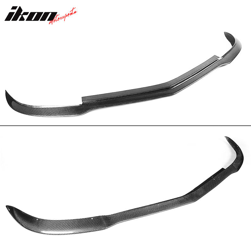 2012-2014 Benz C Class W204 MC Style Front Bumper Lip Carbon Fiber