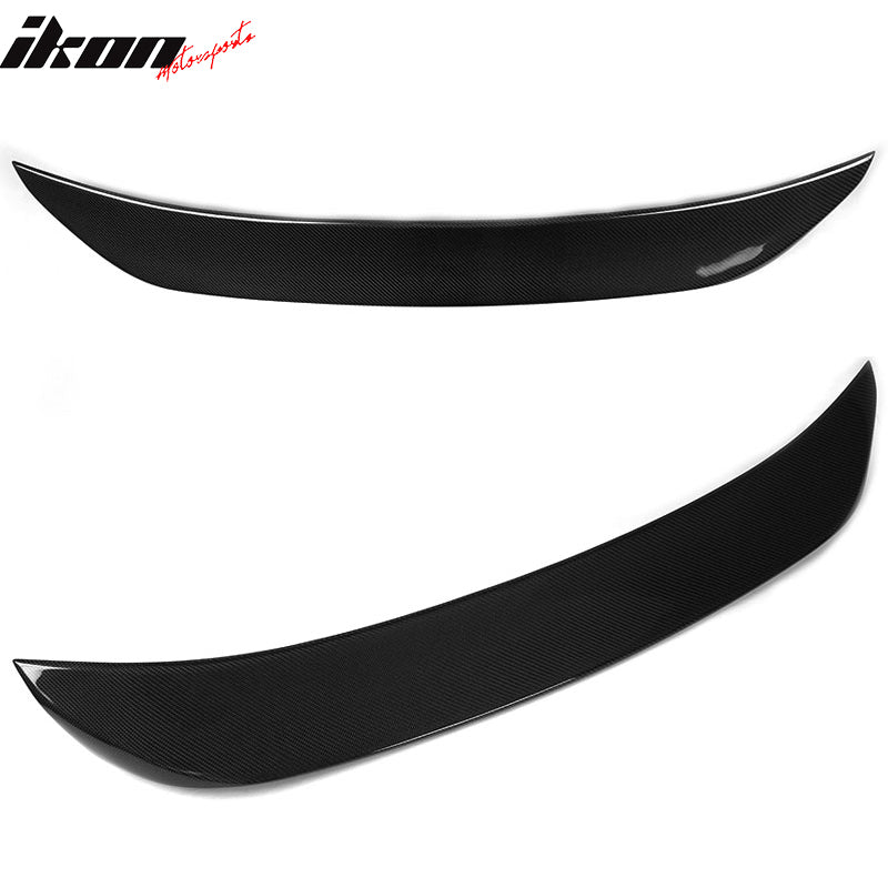 2011-2016 BMW 5Series F10 M5 HM Style Trunk Spoiler Matte Carbon Fiber