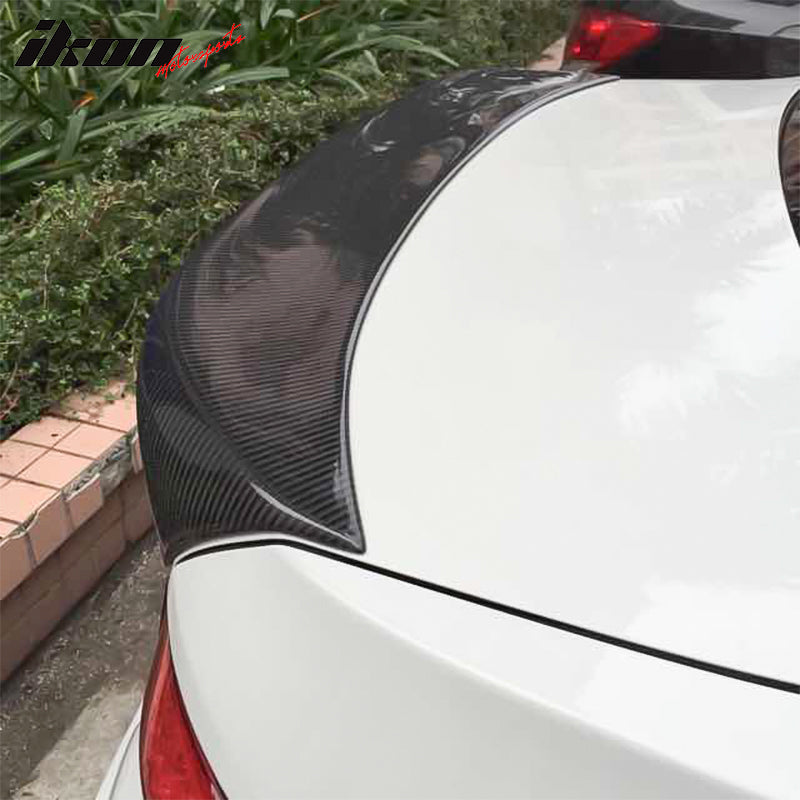 2011-2016 BMW 5 Series F10 M5 HM Style Trunk Spoiler Wing Carbon Fiber