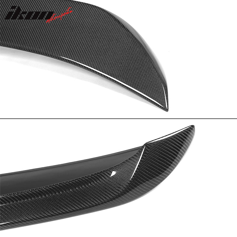 2011-2016 BMW 5 Series F10 M5 HM Style Trunk Spoiler Wing Carbon Fiber