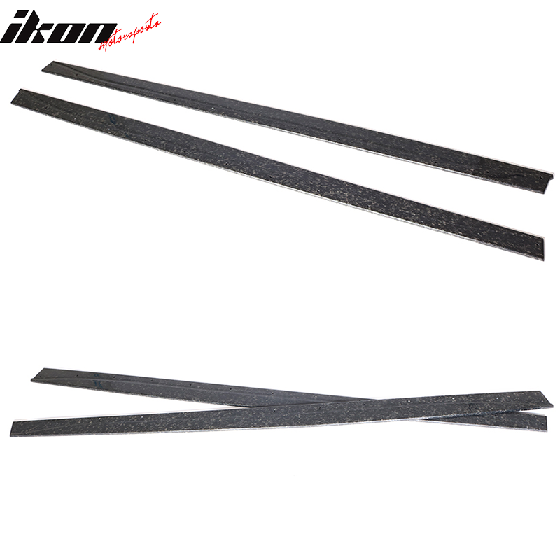 2015-2020 BMW M4 F82 F83 MP Style 2PCS Side Skirts Forged Carbon Fiber