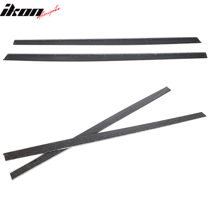 2015-2020 BMW M4 F82 F83 MP Style 2PCS Side Skirts Forged Carbon Fiber