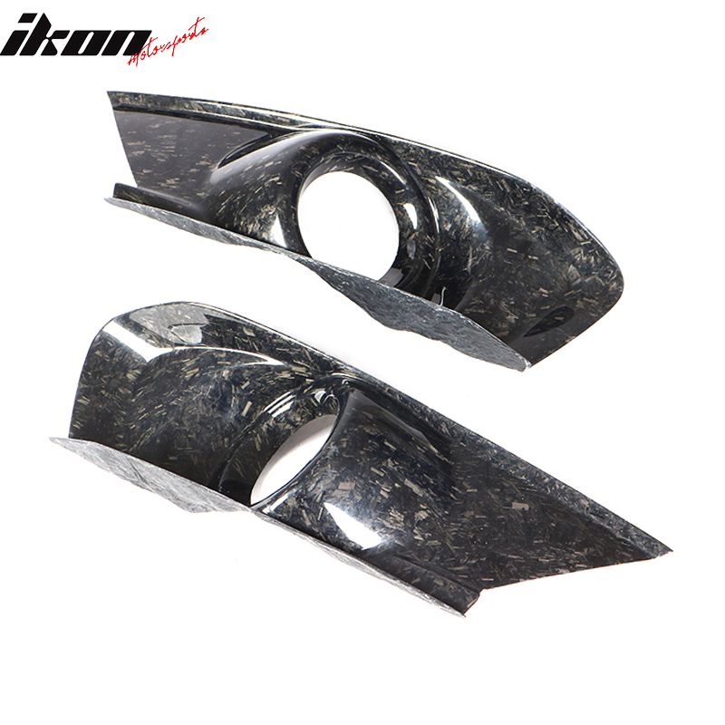 2015-2017 Ford Mustang JC Style Fog Light Cover Forged Carbon Fiber