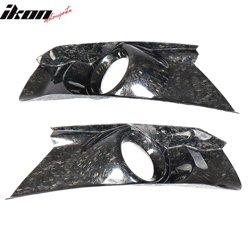 2015-2017 Ford Mustang JC Style Fog Light Cover Forged Carbon Fiber