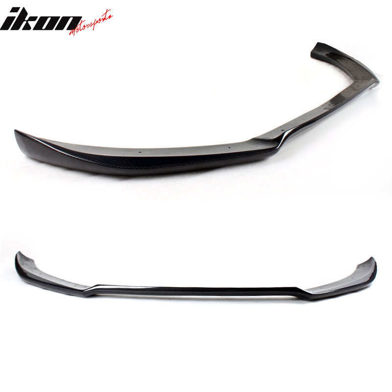 2013-2016 Audi A4 B8.5 Sedan STK Style Front Bumper Lip Carbon Fiber