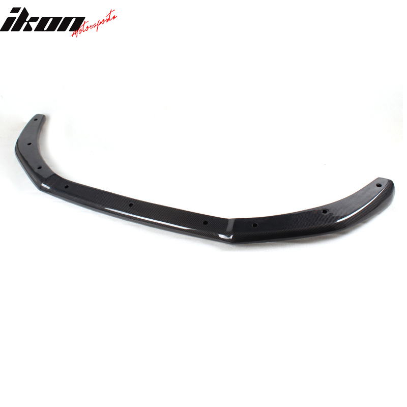 2013-2016 Audi A4 B8.5 Sedan STK Style Front Bumper Lip Carbon Fiber