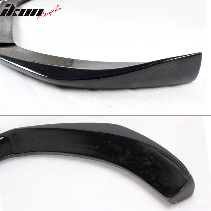 2013-2016 Audi A4 B8.5 Sedan STK Style Front Bumper Lip Carbon Fiber