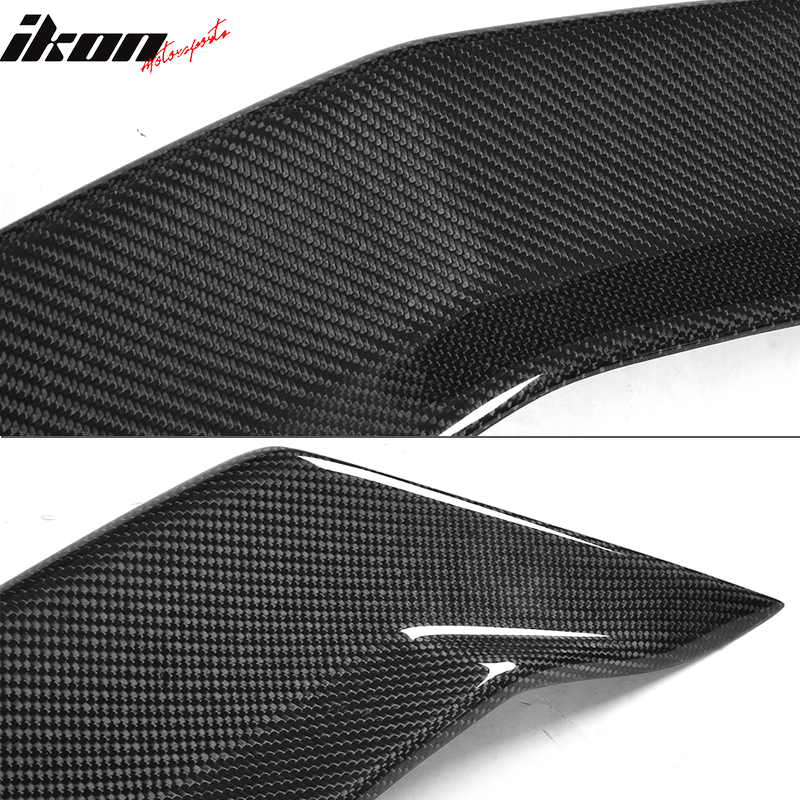 2016-2019 Cadillac ATS V Sedan V Style Trunk Spoiler Carbon Fiber FRP