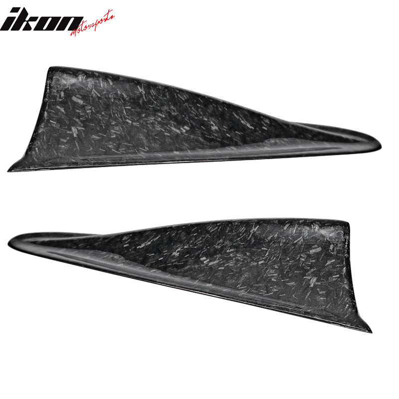 2013-2020 Scion FR-S T Style Side Fender Fin Matte Forged Carbon Fiber