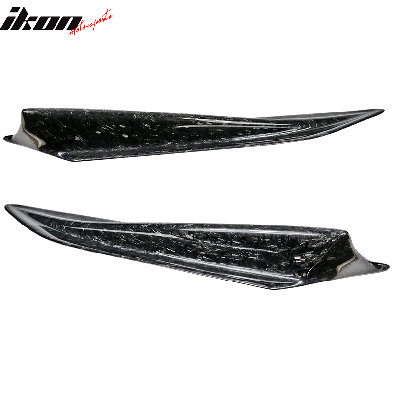 2013-2020 Scion FR-S T Style Side Fender Fin Matte Forged Carbon Fiber