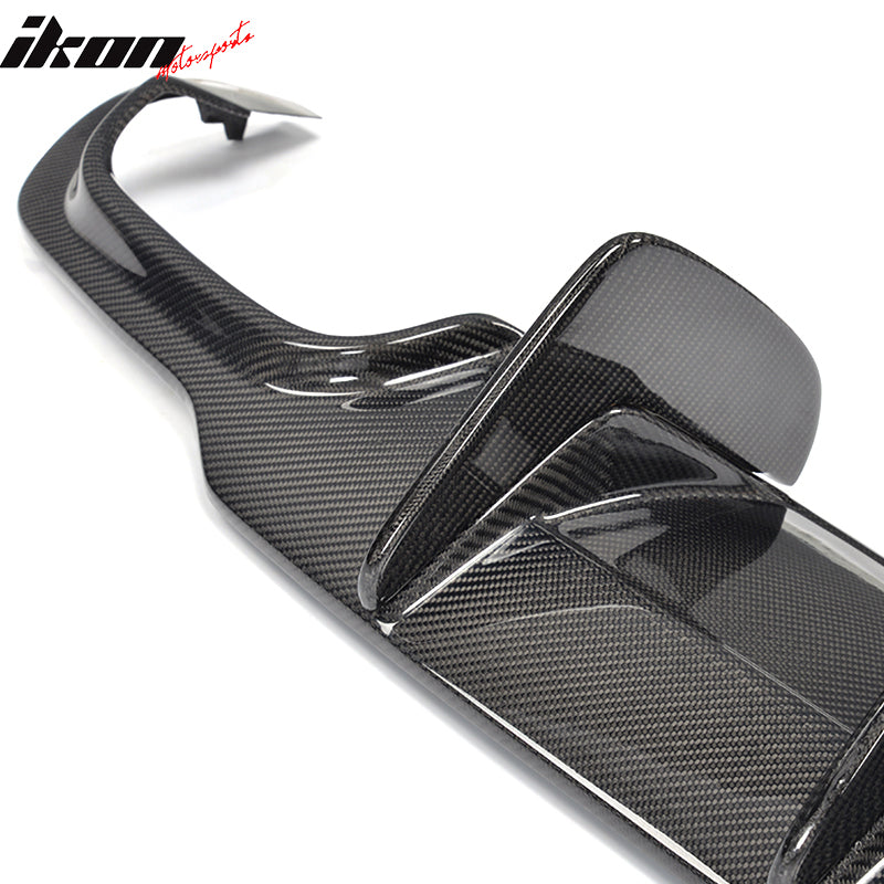 2012-2015 Benz W204 C63 AMG Style Rear Bumper Diffuser Carbon Fiber