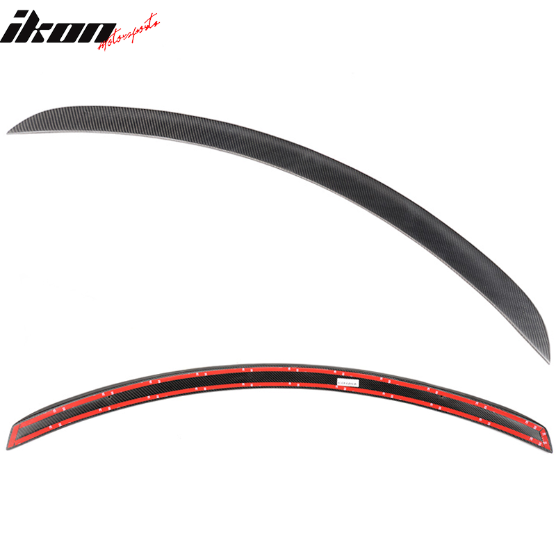 2012-2025 Tesla Model S OE Style Rear Trunk Spoiler Wing Carbon Fiber