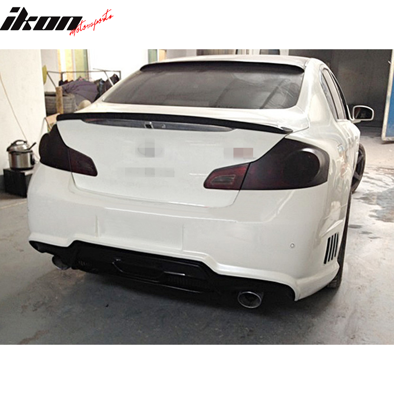 2007-2015 Infiniti G35 G25 G37 Q40 VIP Rear Trunk Spoiler Carbon Fiber