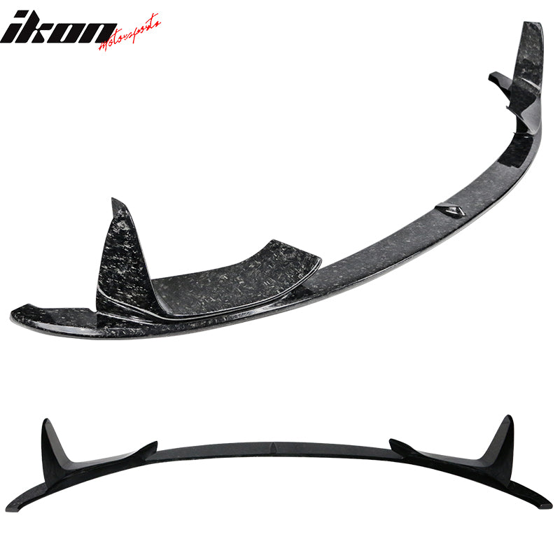 2015-2020 BMW M3 F80 M4 F82 F83 P Front Bumper Lip Forged Carbon Fiber