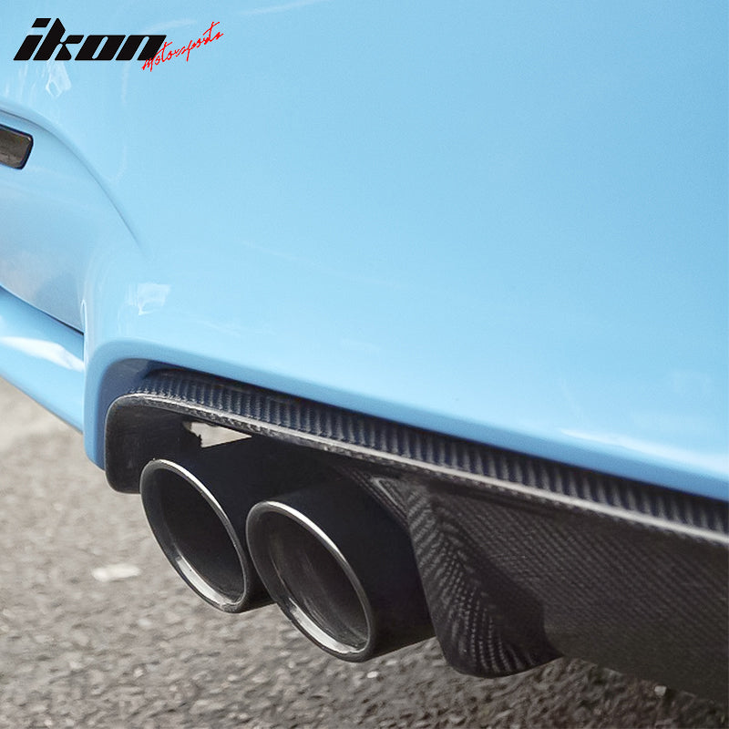 2015-2020 BMW F82 M4 Coupe P Style Rear Bumper Diffuser Carbon Fiber