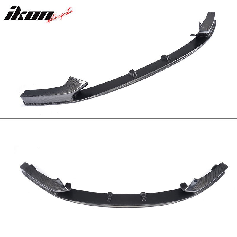 2014-2021 BMW 2 Series F22 F23 MP Style Front Bumper Lip Carbon Fiber