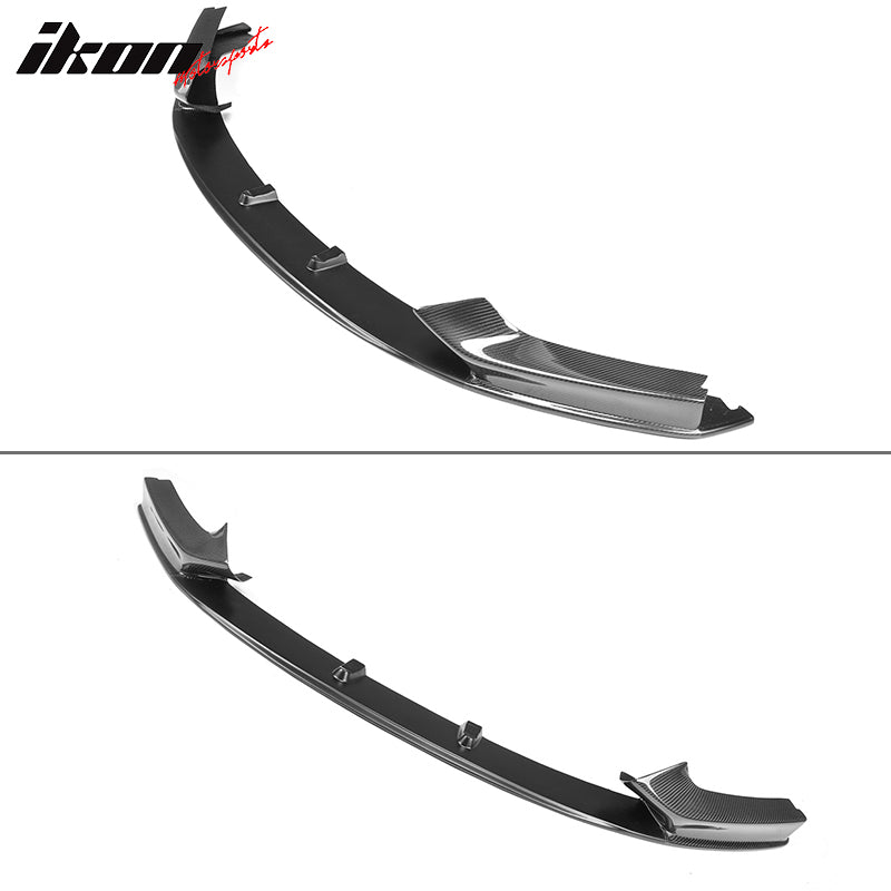 2014-2021 BMW 2 Series F22 F23 MP Style Front Bumper Lip Carbon Fiber