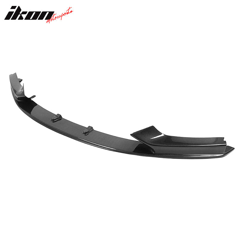 2014-2021 BMW 2 Series F22 F23 MP Style Front Bumper Lip Carbon Fiber