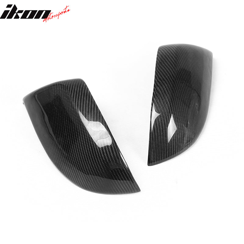 2012-2018 Audi A7 4G8 JC Style Side Mirror Cover Caps Carbon Fiber FRP