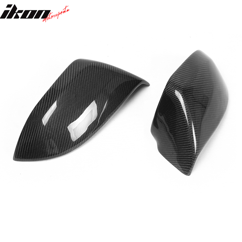 2012-2018 Audi A7 4G8 JC Style Side Mirror Cover Caps Carbon Fiber FRP