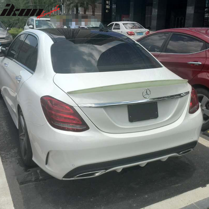 2015-2021 Benz C Class W205 Sedan OE Style Trunk Spoiler Carbon Fiber
