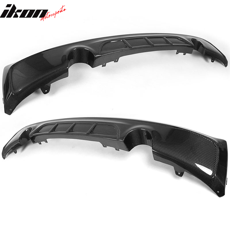 2014-2021 BMW 2 Series F22 MP Style Rear Bumper Diffuser Carbon Fiber